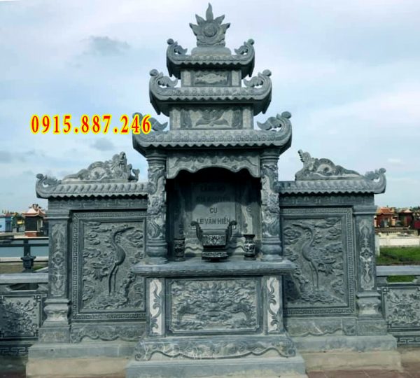 Lăng thờ đá - Mẫu 02