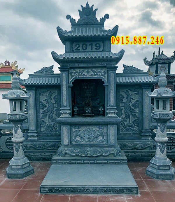 Lăng thờ đá - Mẫu 09