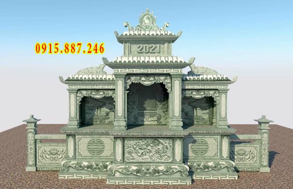 Lăng thờ đá – Mẫu 21