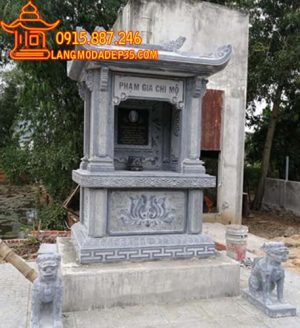 Lăng thờ đá – Mẫu 24