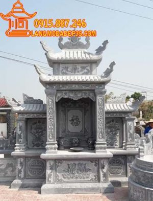 Lăng thờ đá – Mẫu 18