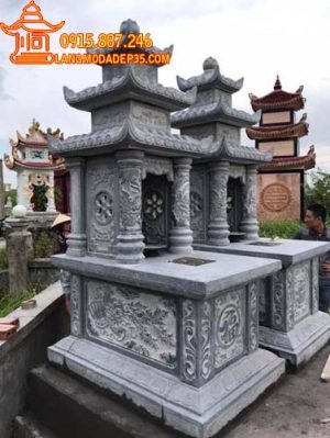 Mộ 3 mái - Mẫu 09