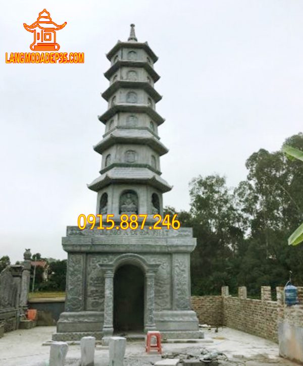 Mộ đá tháp – Mẫu 17