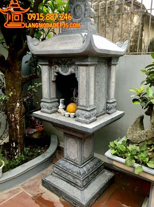 Bàn thờ thiên ngoài trời cần được đặt ở những nơi thoáng mát, rộng rãi