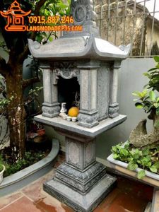 Gia chủ lập bàn thờ thiên nhằm mong cầu sự an lạc, may mắn