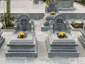 Đất xây mộ không có người an táng trước đó